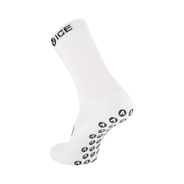 Grip Socks - White Crew